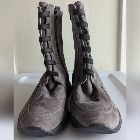 Amalfi by Rangoni James Lace-up Boot Ardesia Narrow Width Women's Size 7 - Picture 2 of 5